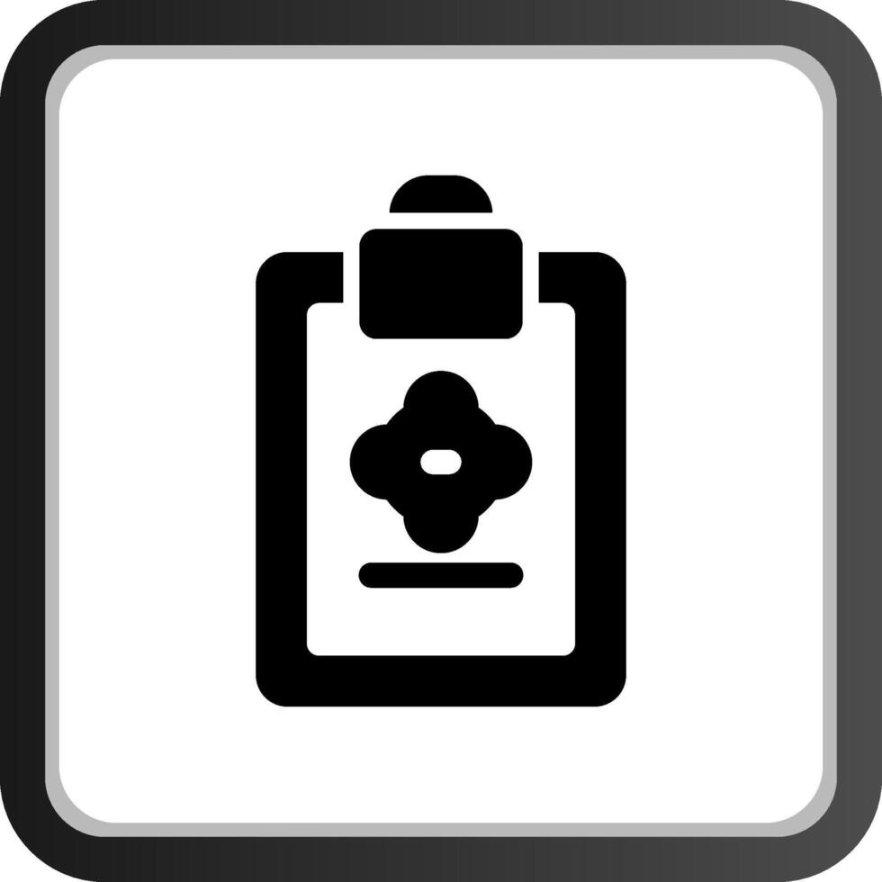 Diagnose Creative Icon Design vector