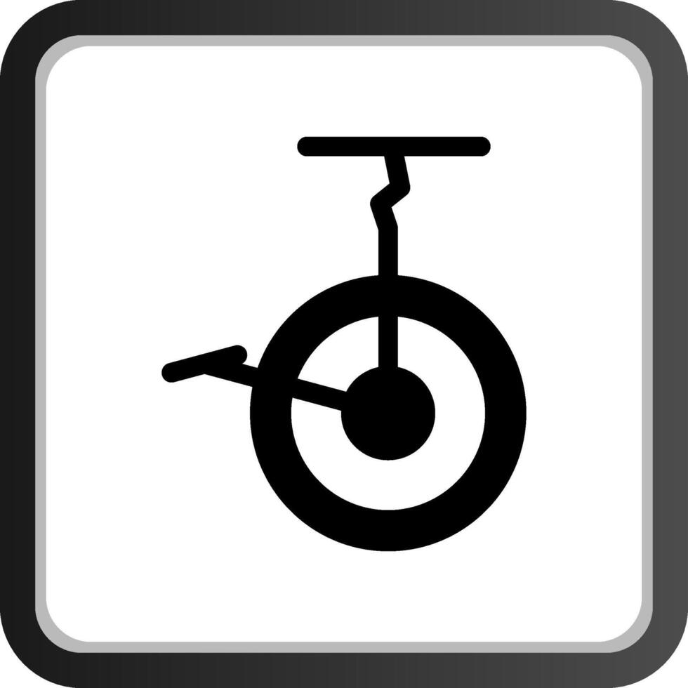 Circus Bike Creative Icon Design vector