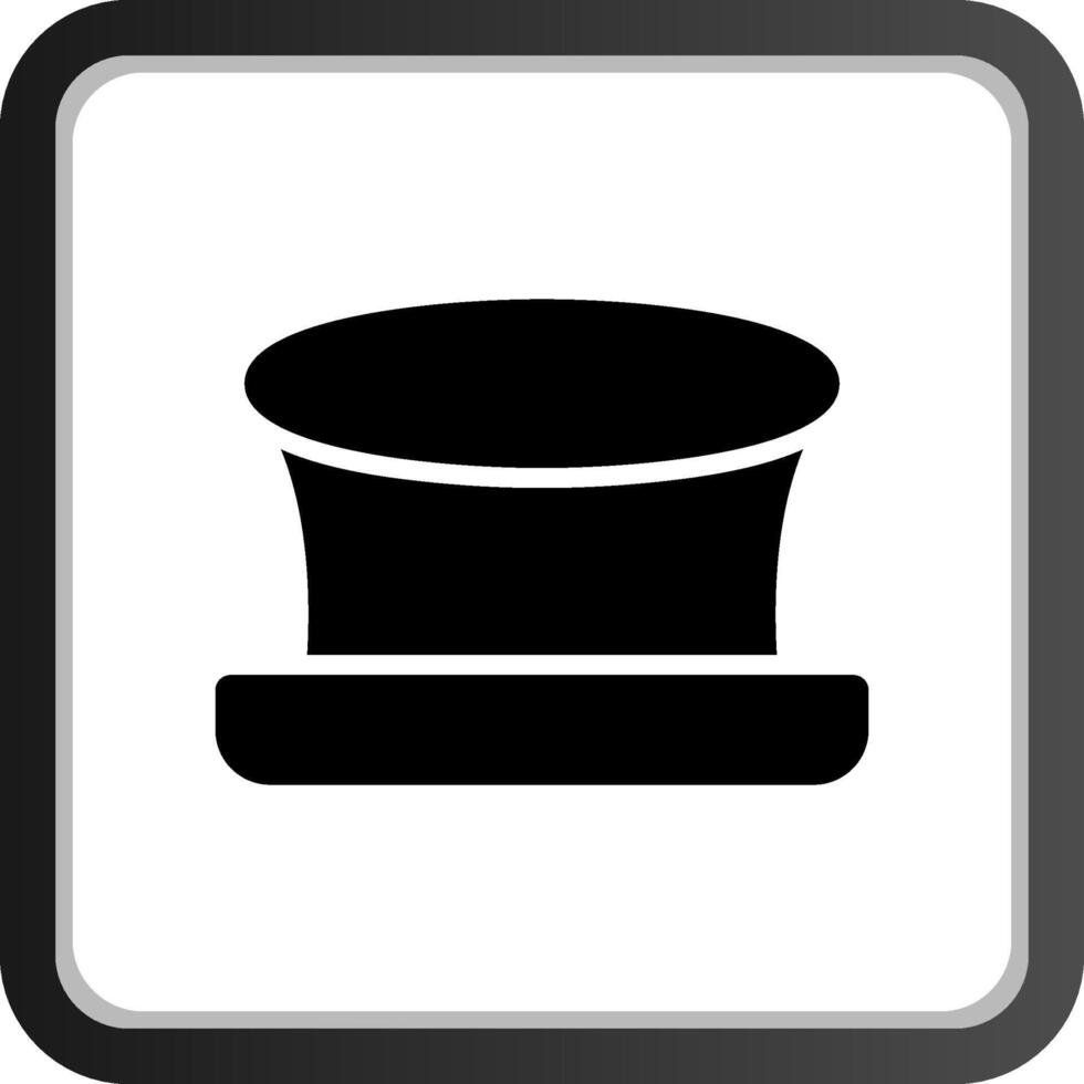 diseño de icono creativo de sombrero vector