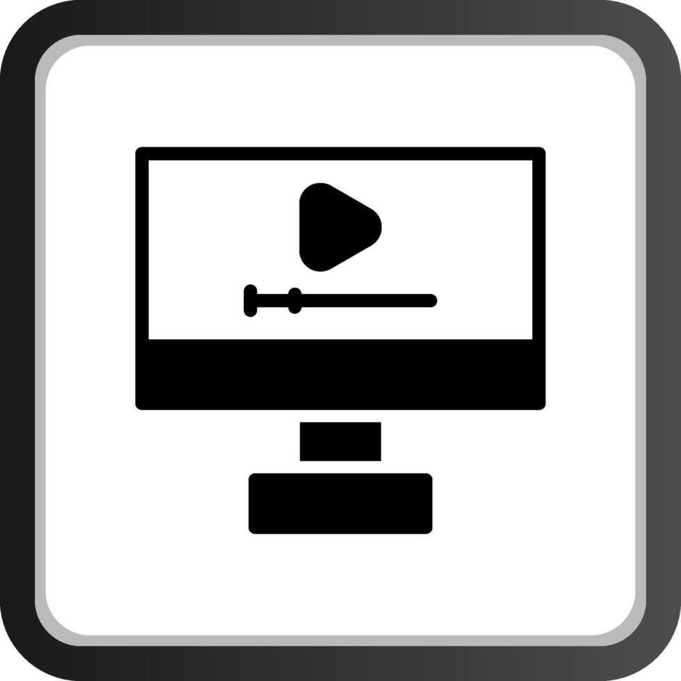 diseño de icono creativo de video vector