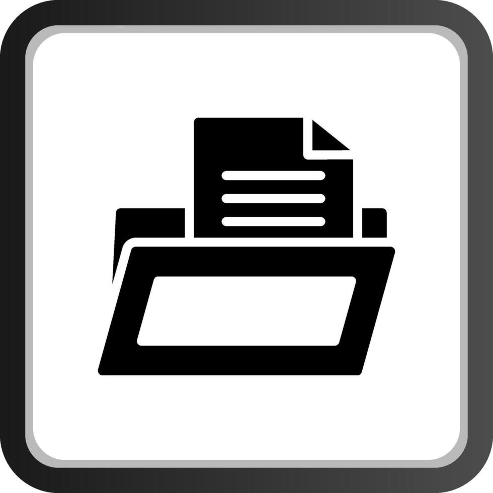 Folder Creative Icon Design vector