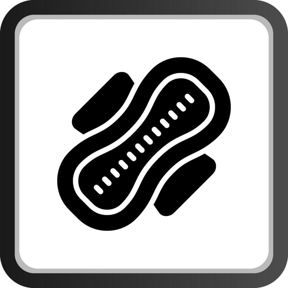 Sanitary Napkin Creative Icon Design vector