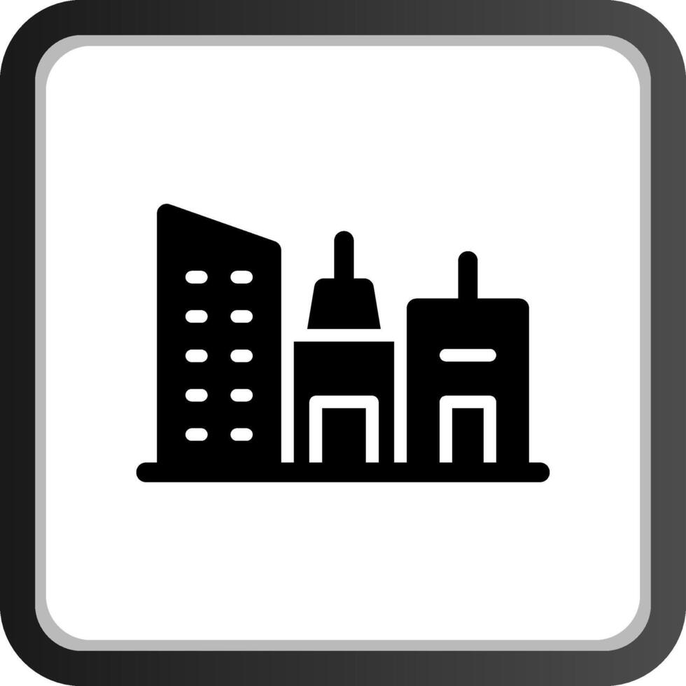 Property Building Creative Icon Design vector