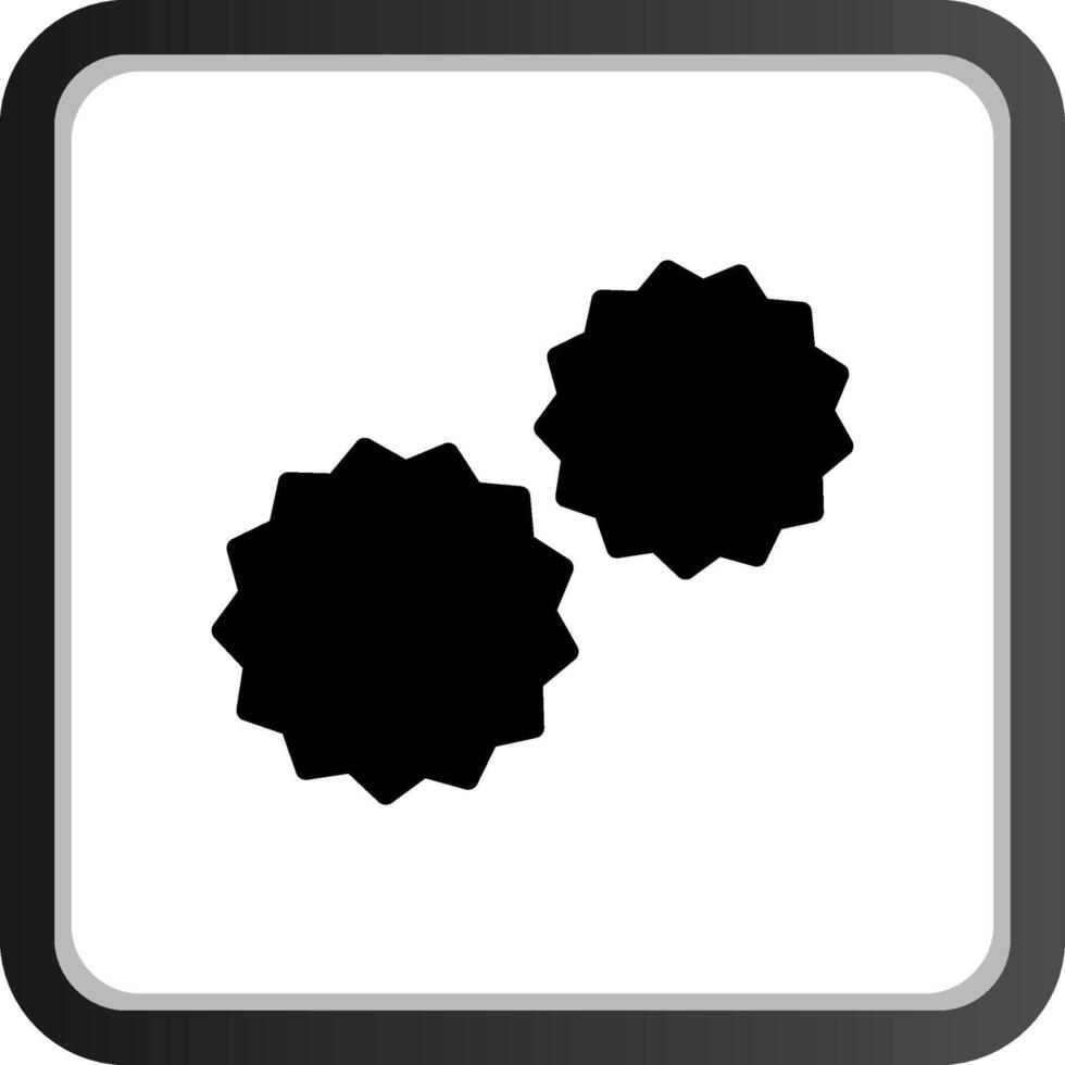 diseño de icono creativo pom pom vector