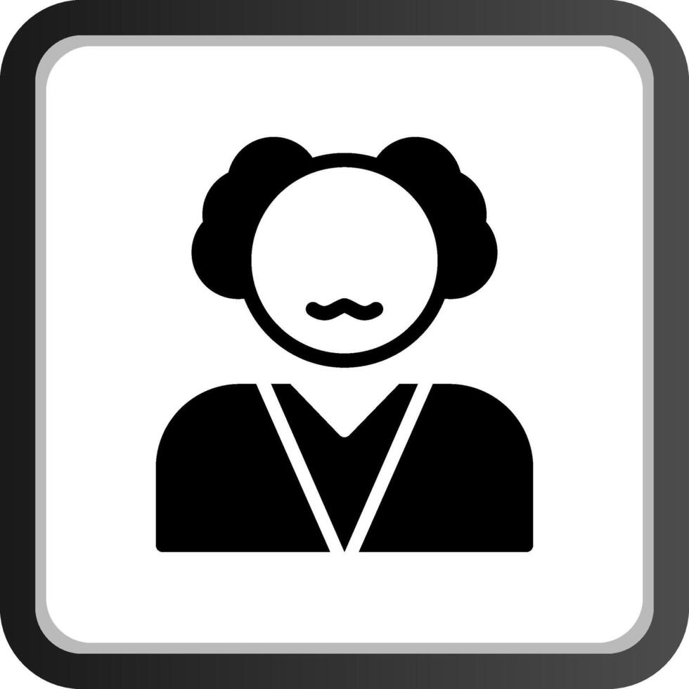 Old Man Creative Icon Design vector