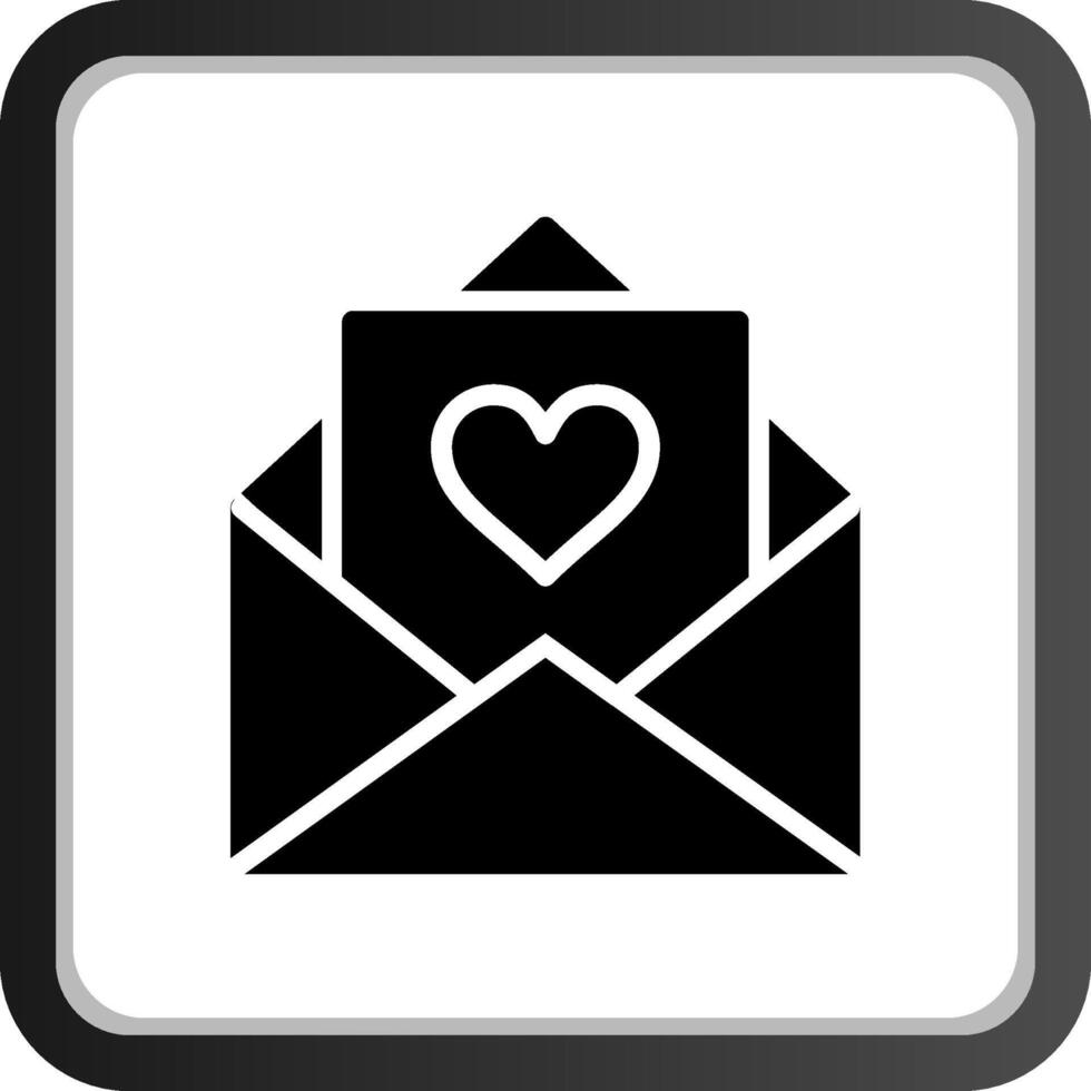 Love Letter Creative Icon Design vector