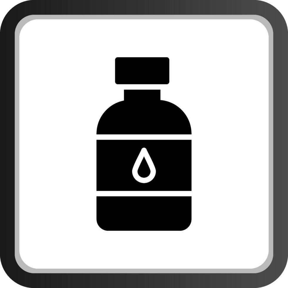 diseño de icono creativo de botella de agua vector