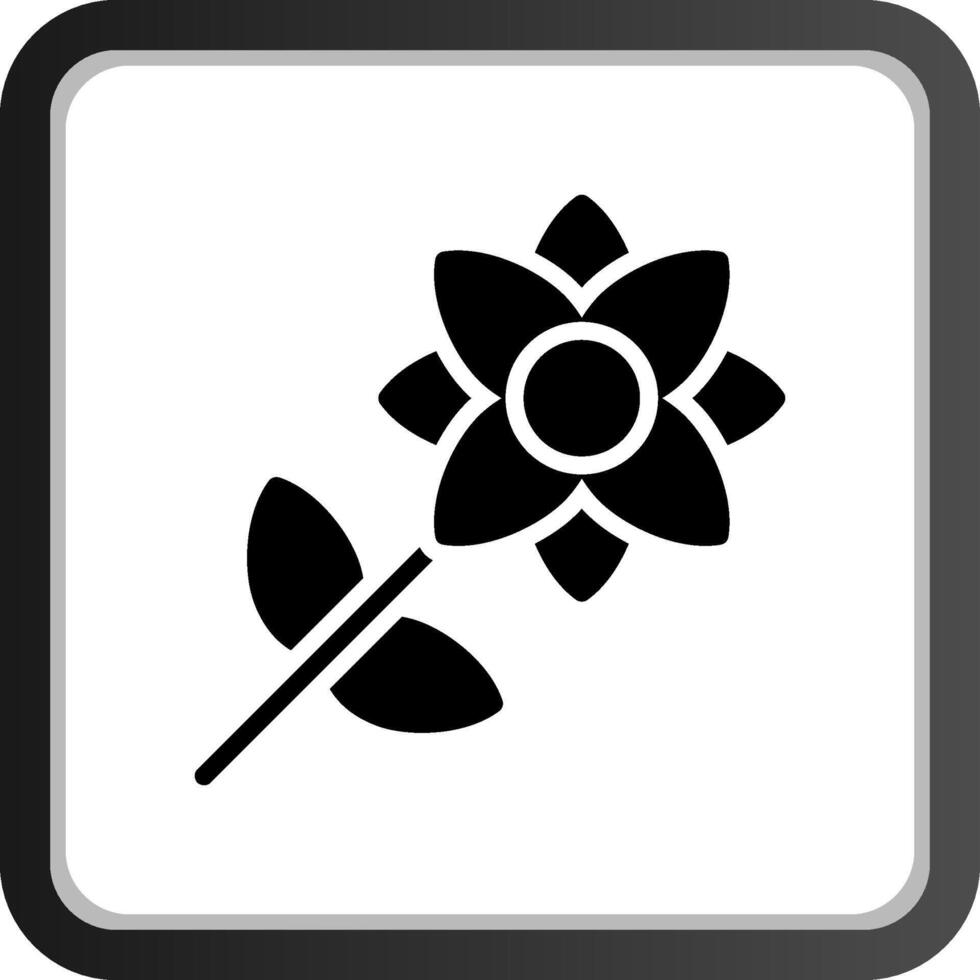 diseño de icono creativo de flor vector