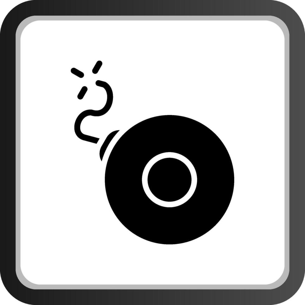 Bomb Creative Icon Design vector