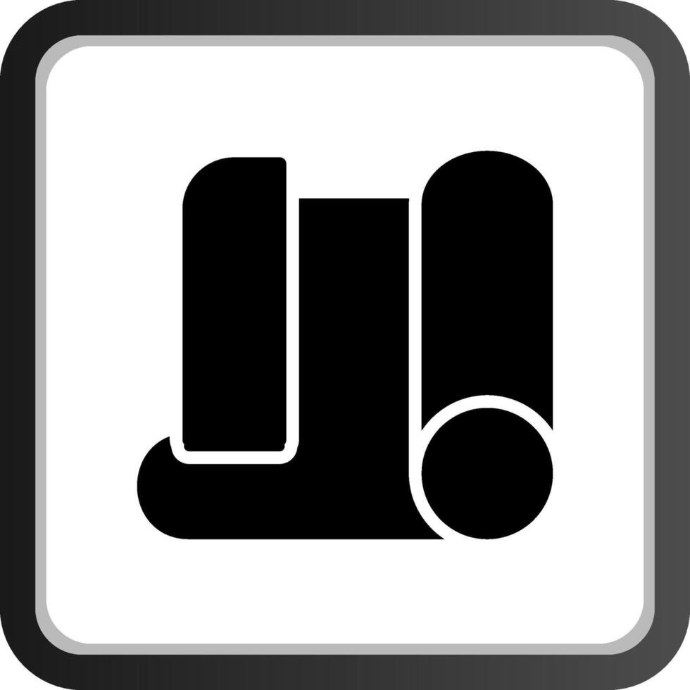 Paper Roll Creative Icon Design vector
