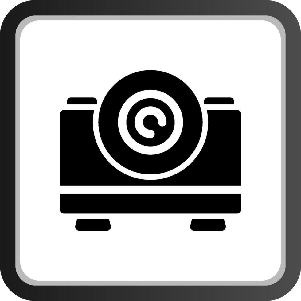 diseño de icono creativo del proyector vector