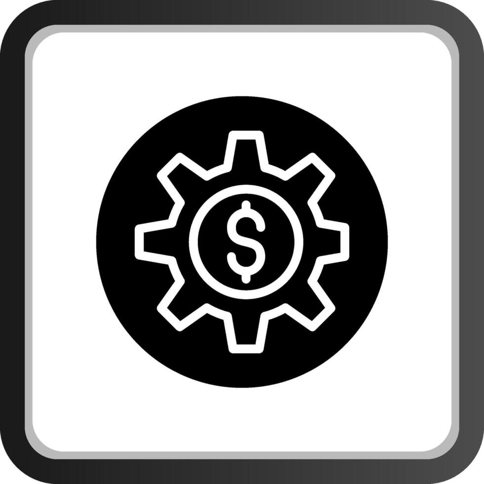 diseño de icono creativo de economía vector