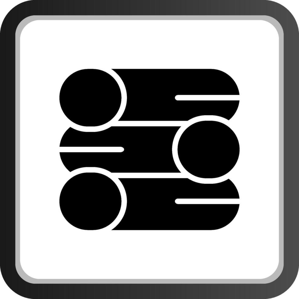 Pipes Creative Icon Design vector