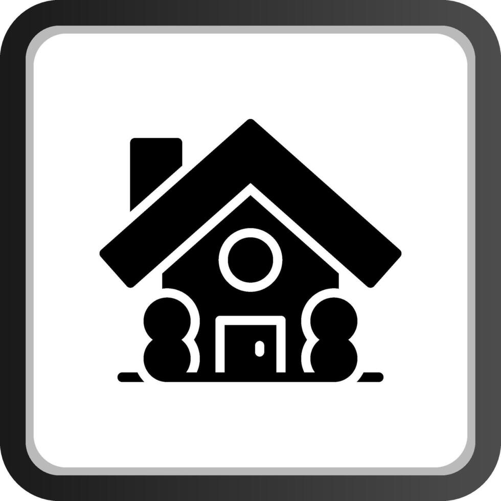 Cabin Creative Icon Design vector