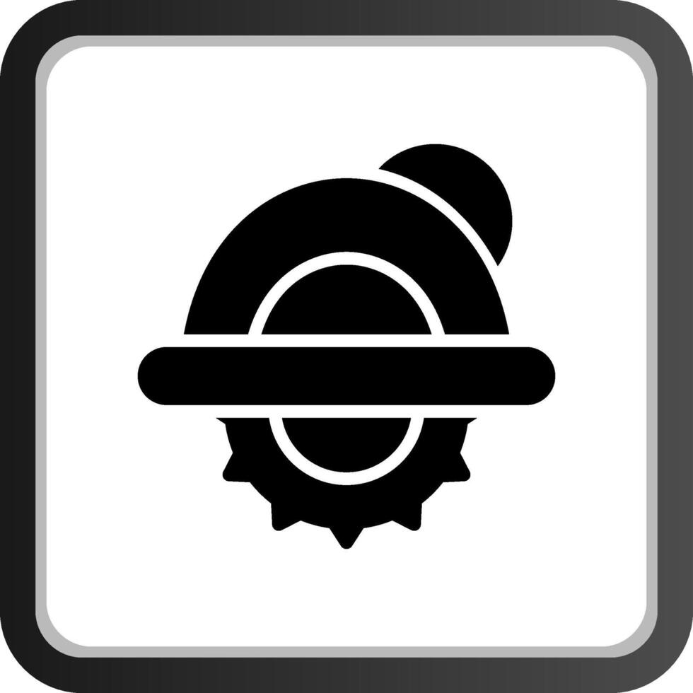 diseño de icono creativo de sierra circular vector