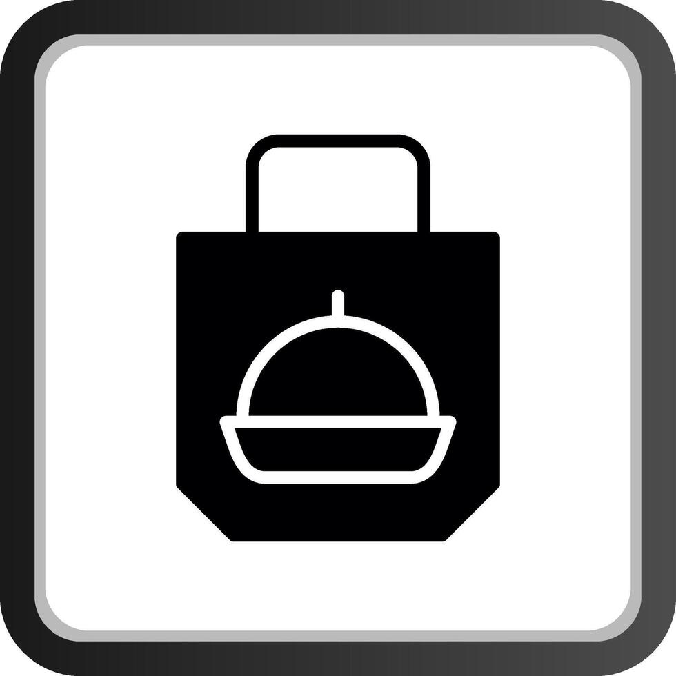 Food Delivery Creative Icon Design vector