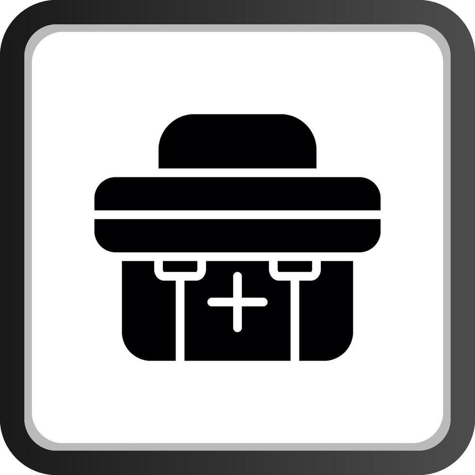 First Aid Kit Creative Icon Design vector