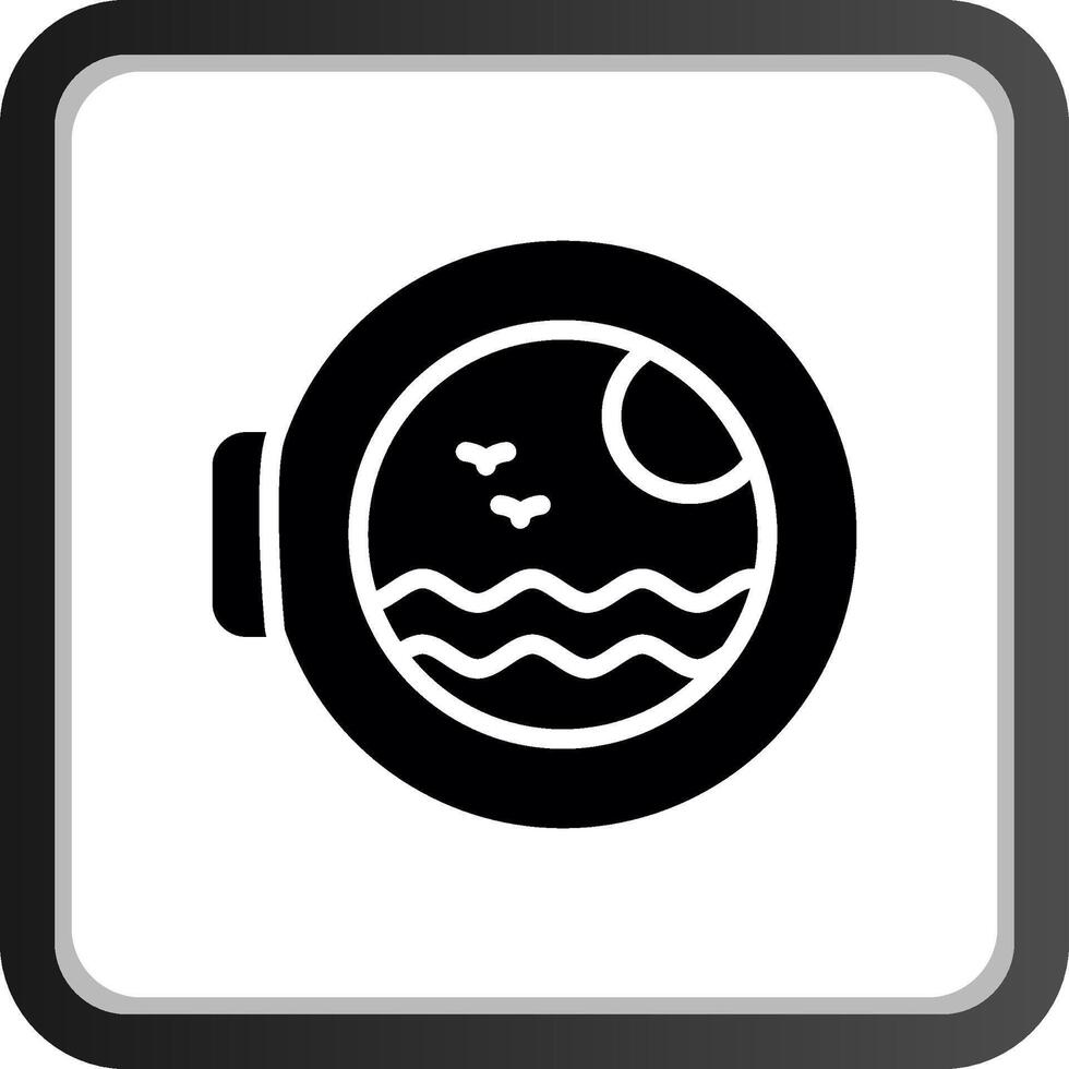 Porthole Creative Icon Design vector