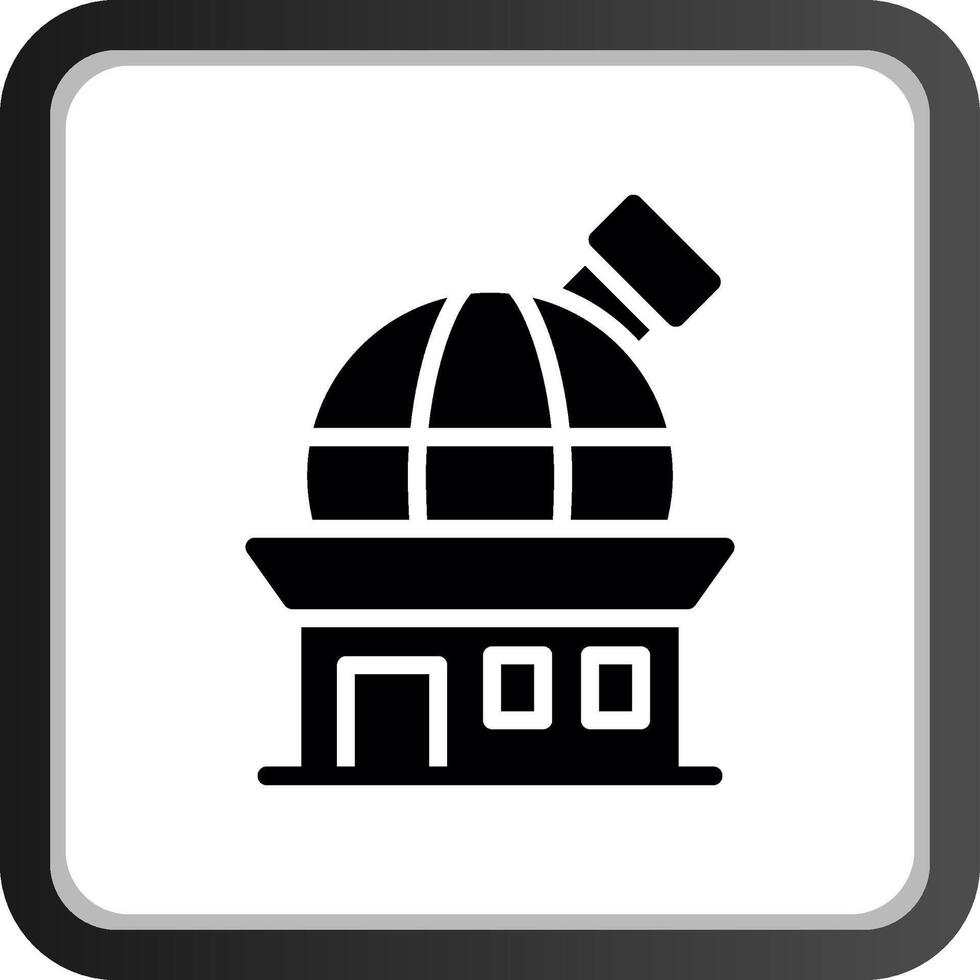 Observatory Creative Icon Design vector