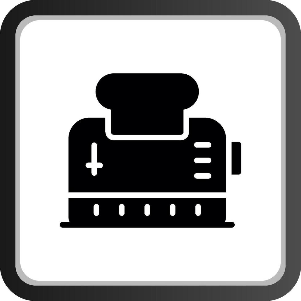Toaster Creative Icon Design vector