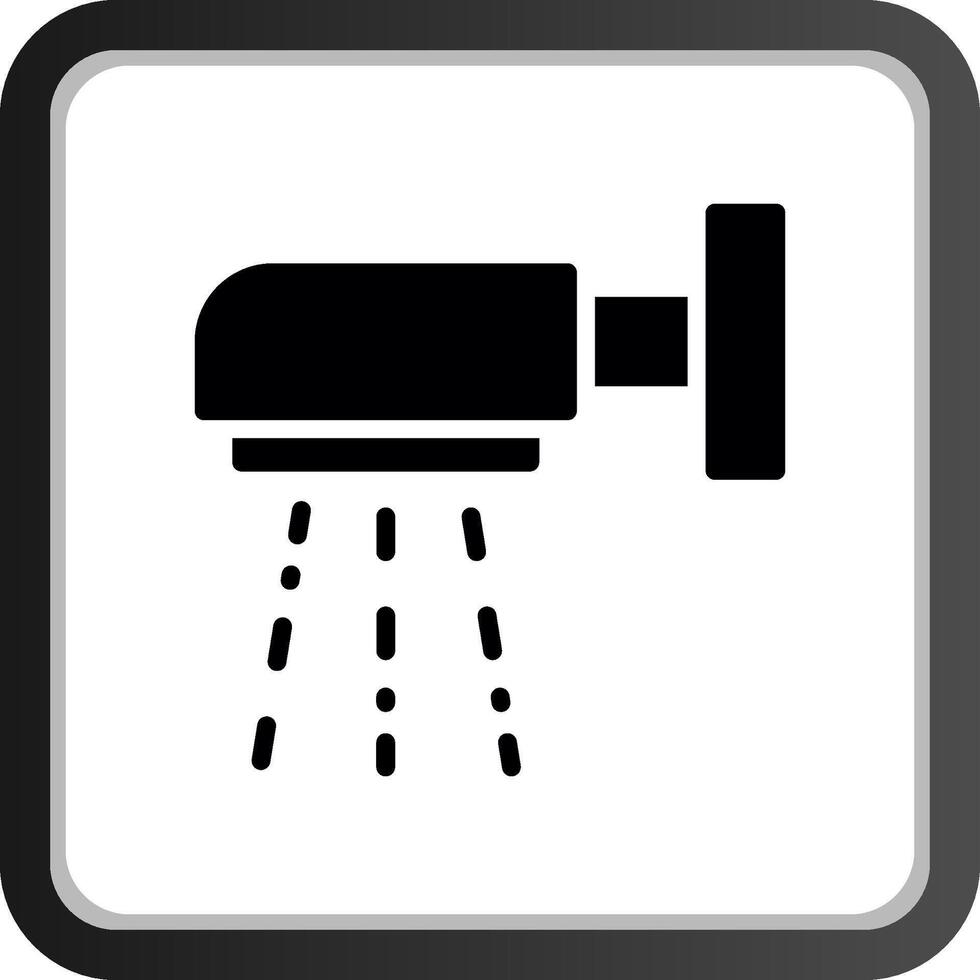 Shower Creative Icon Design vector