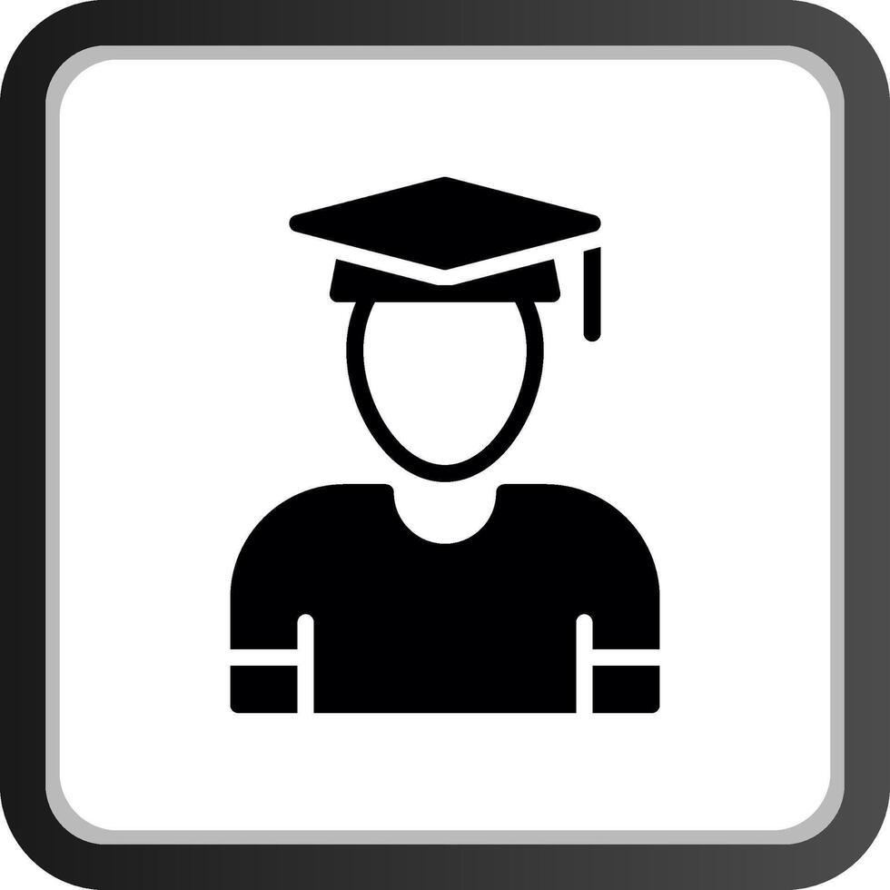 Graduate Creative Icon Design vector