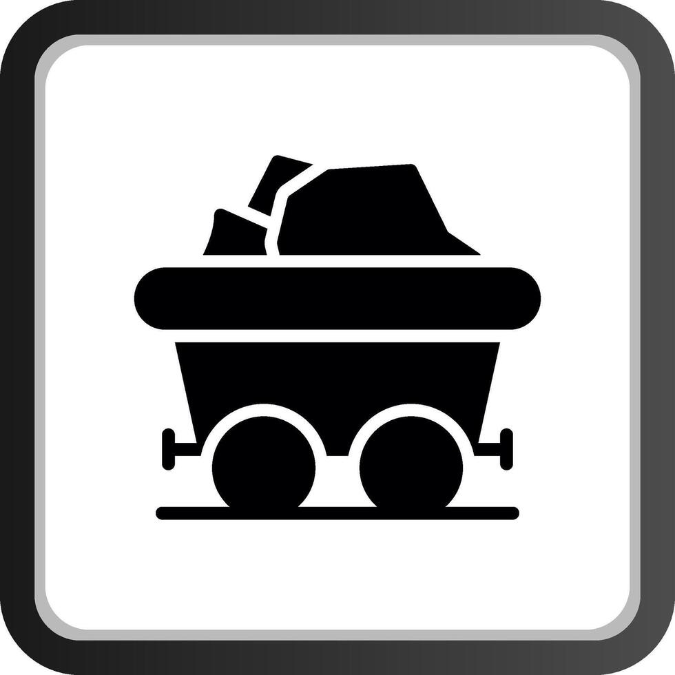 Coal Creative Icon Design vector