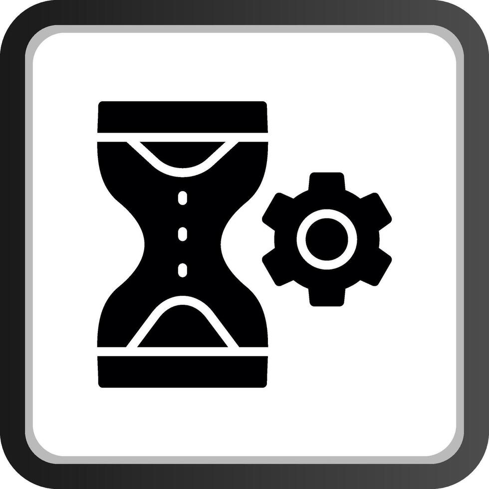 diseño de icono creativo de tiempo vector