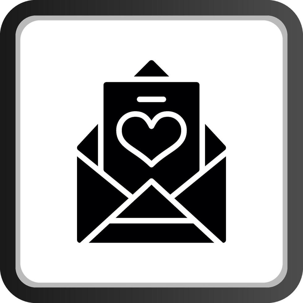 diseño de icono creativo de tarjeta de boda vector