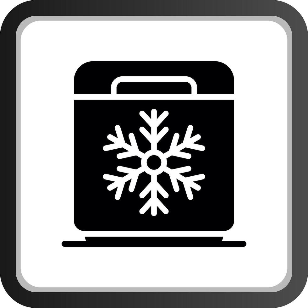 Freezer Creative Icon Design vector