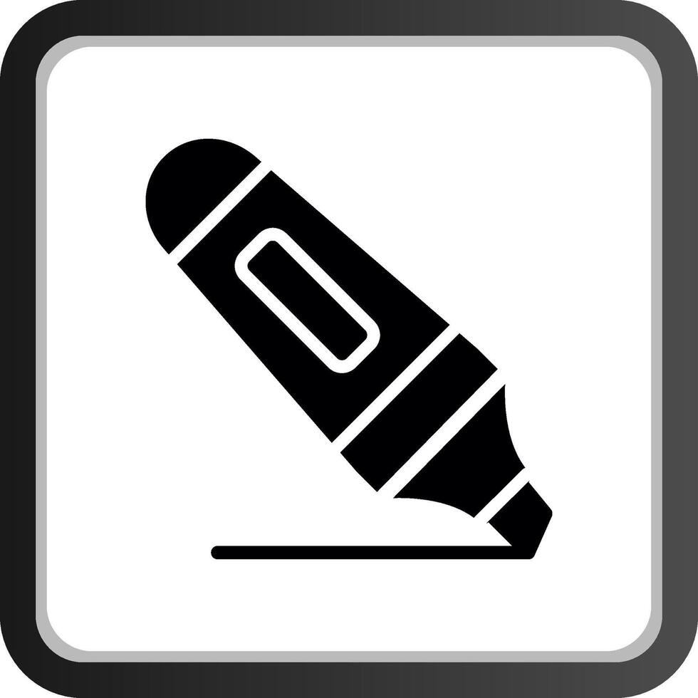 Marker Creative Icon Design vector