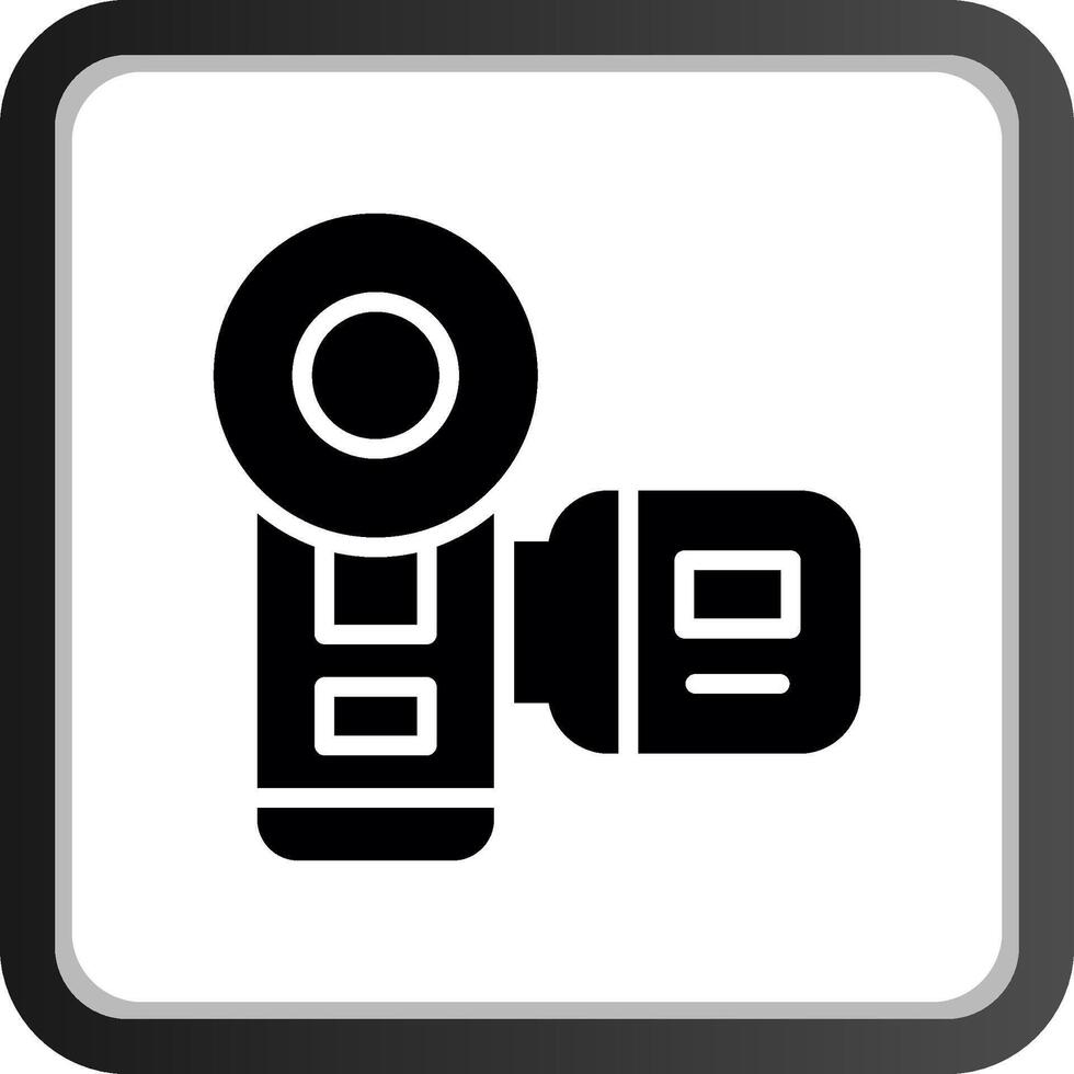 Video Camera Creative Icon Design vector