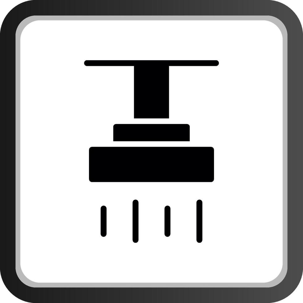 Shower Creative Icon Design vector