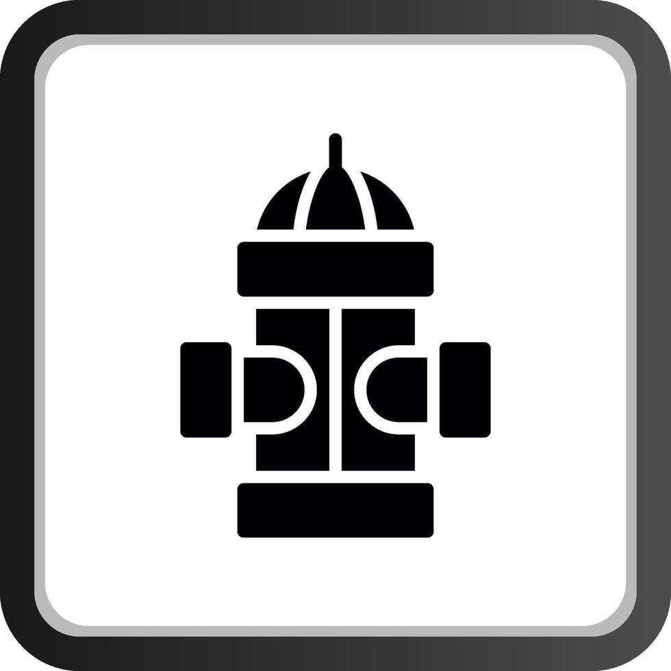 Hydrant Creative Icon Design vector