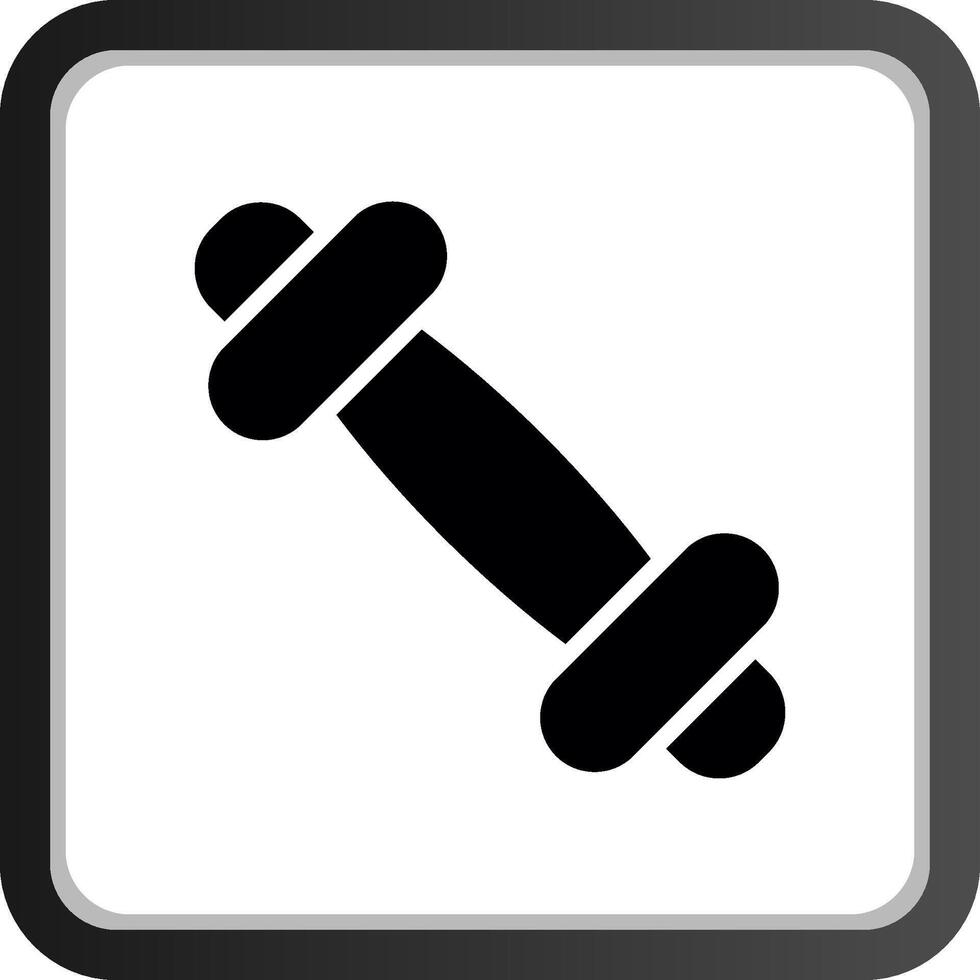 Dumbbells Creative Icon Design vector