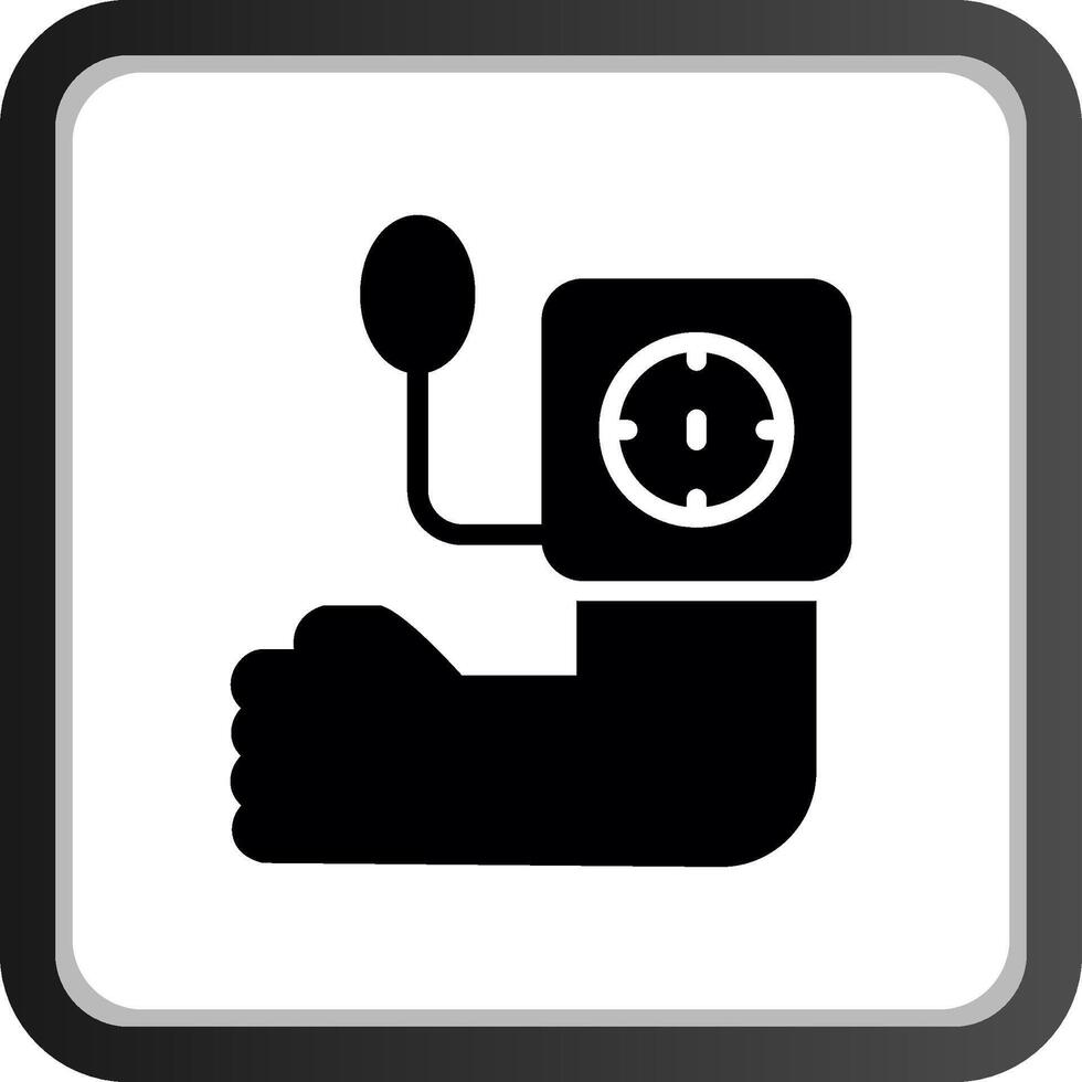 Blood Pressure Creative Icon Design vector