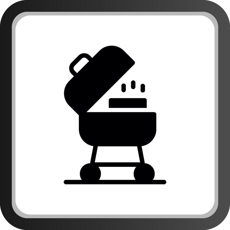 Barbecue Creative Icon Design vector