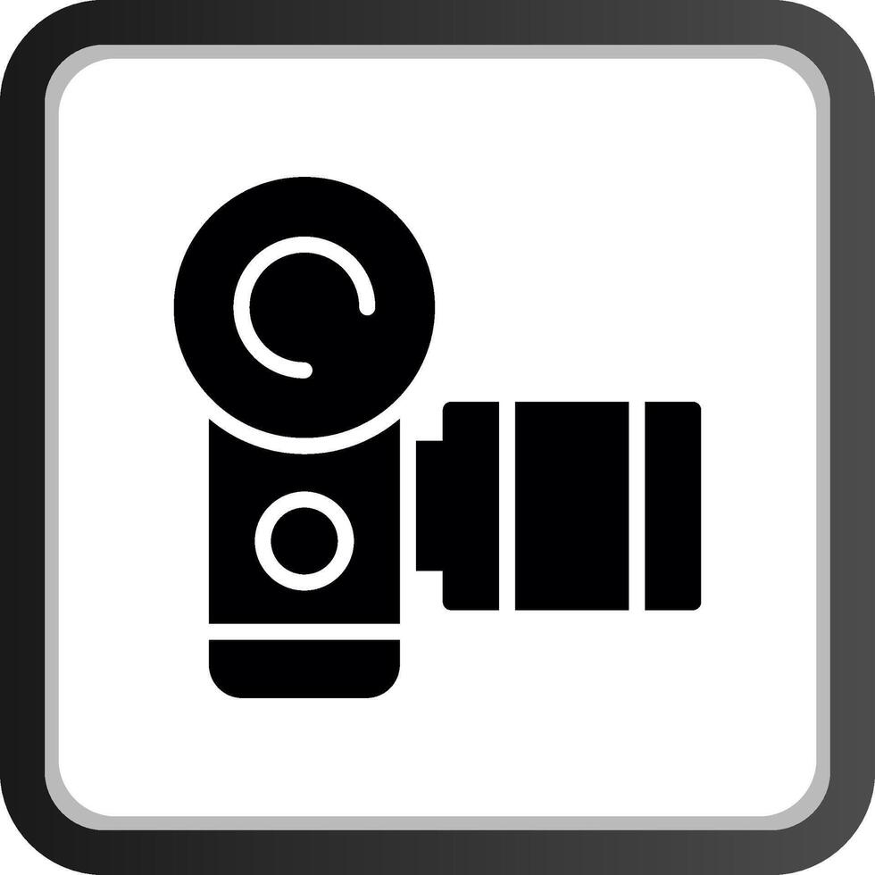 Video Camera Creative Icon Design vector