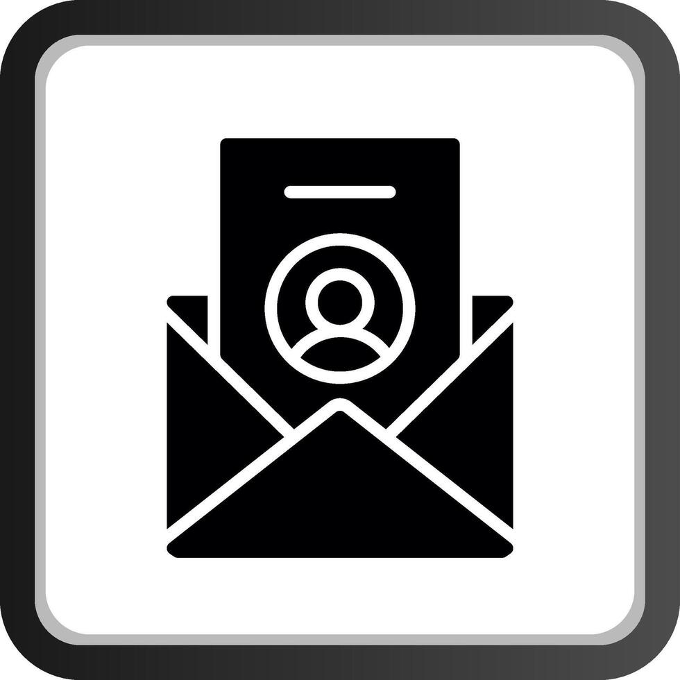 diseño de icono creativo de correo vector