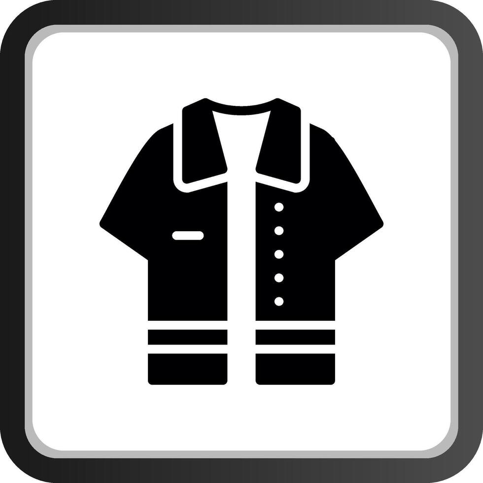 diseño de icono creativo de camisa vector