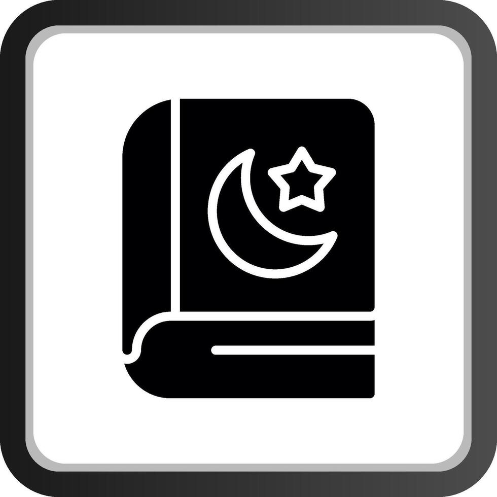 diseño de icono creativo de quran vector