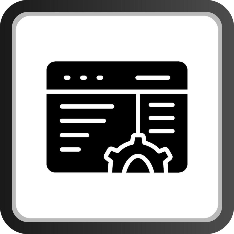 Browser Creative Icon Design vector