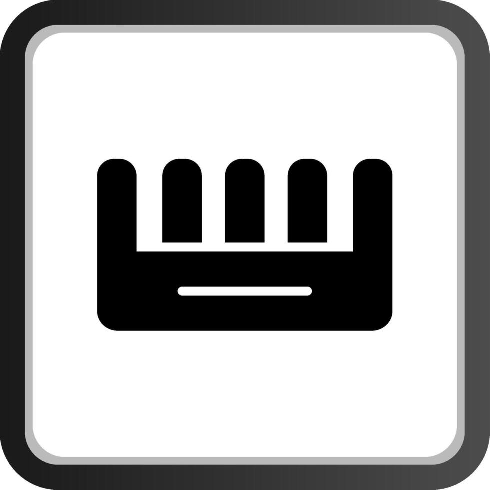 Comb Creative Icon Design vector