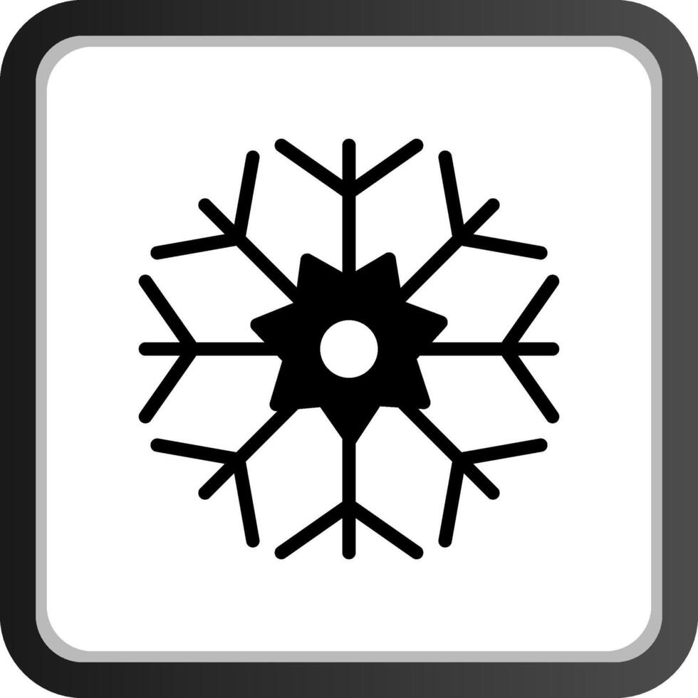 Snowflake Creative Icon Design vector