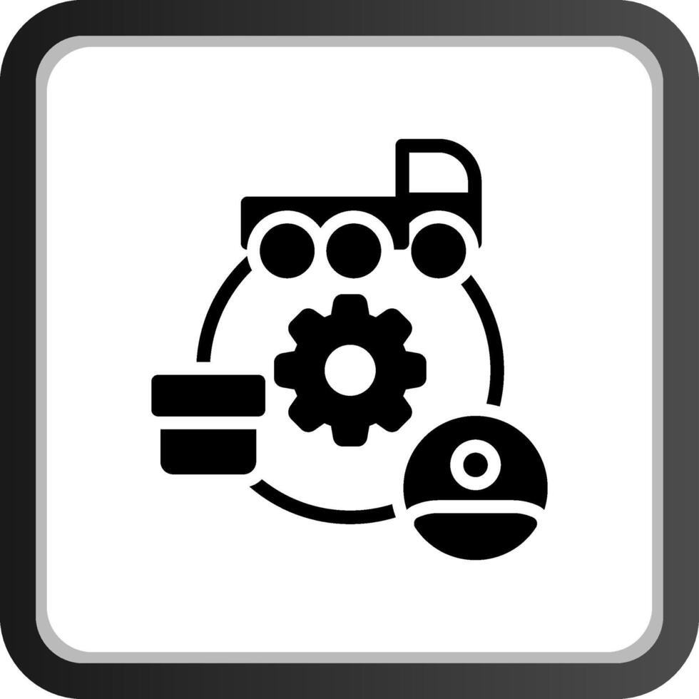 Supply Chain Creative Icon Design vector