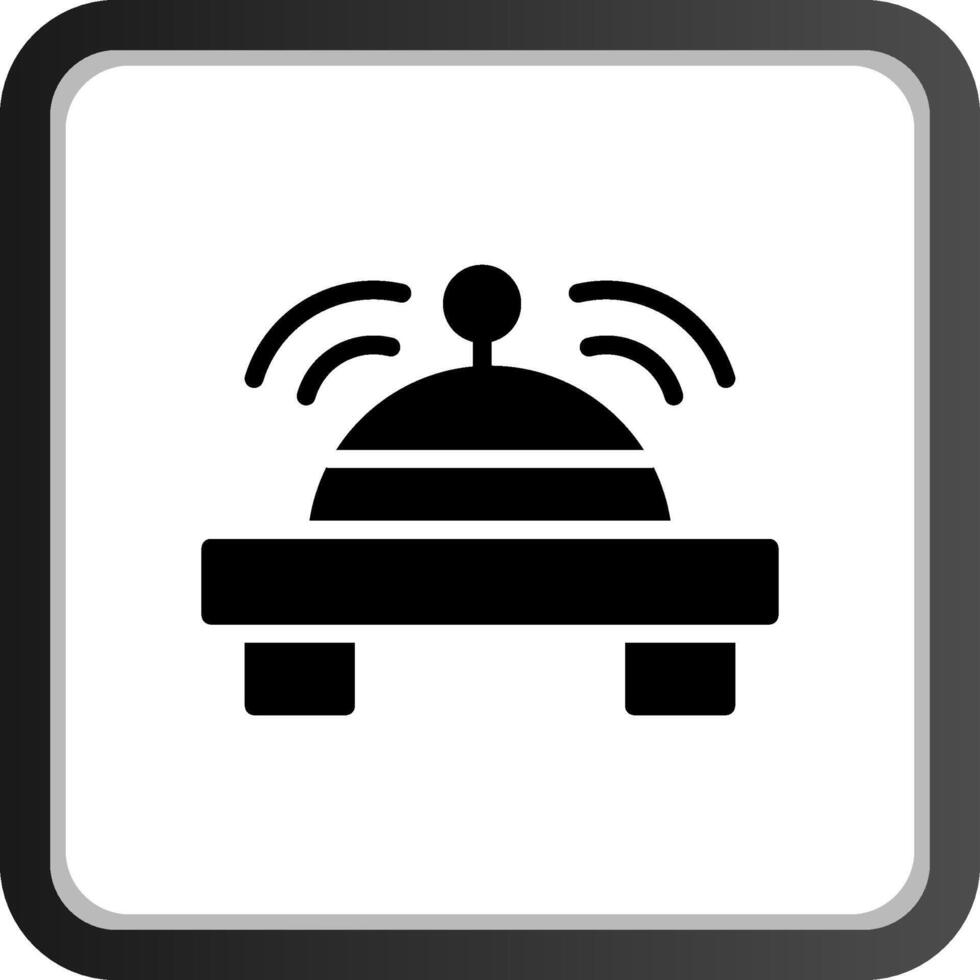 Reception Bell Creative Icon Design vector
