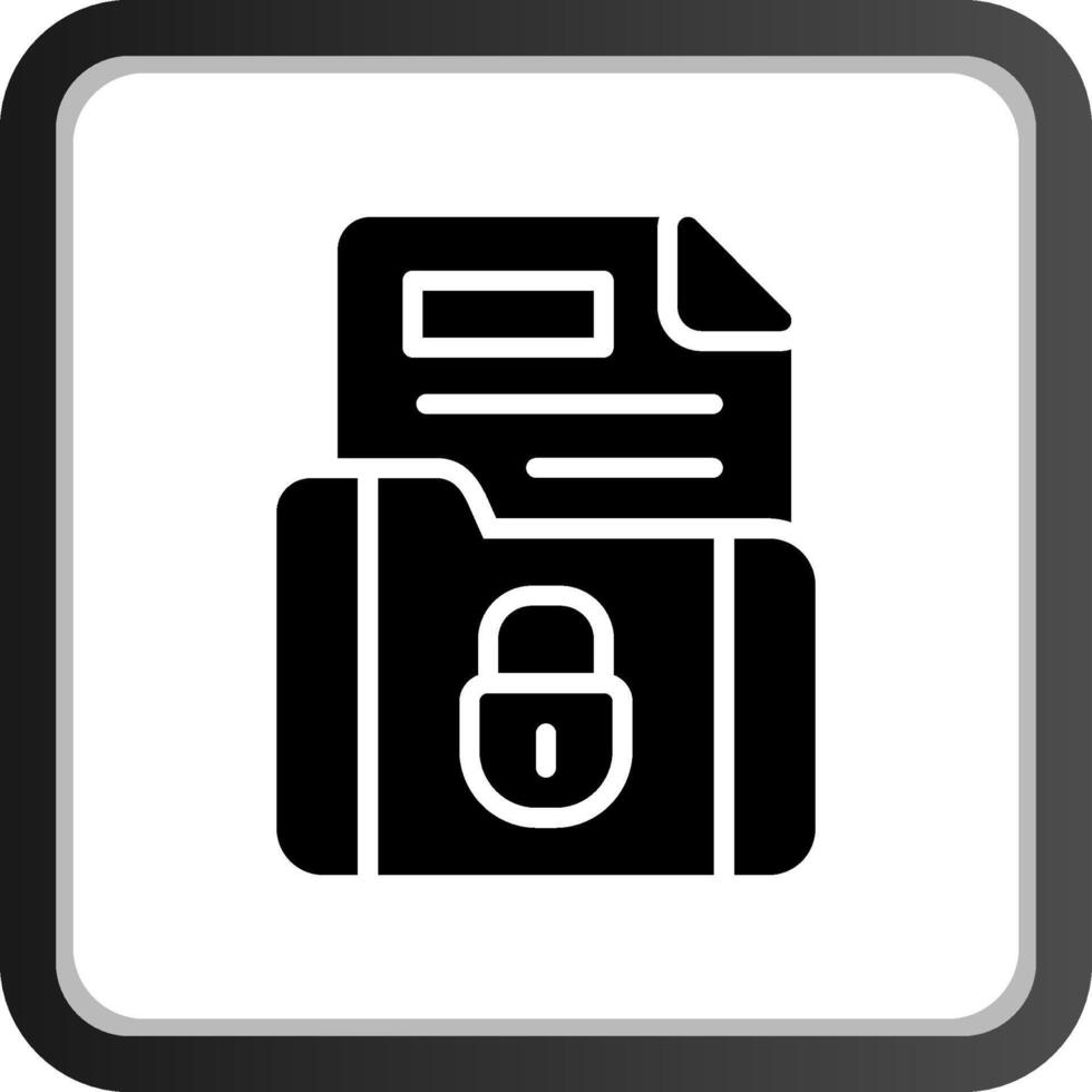 Confidential Creative Icon Design vector