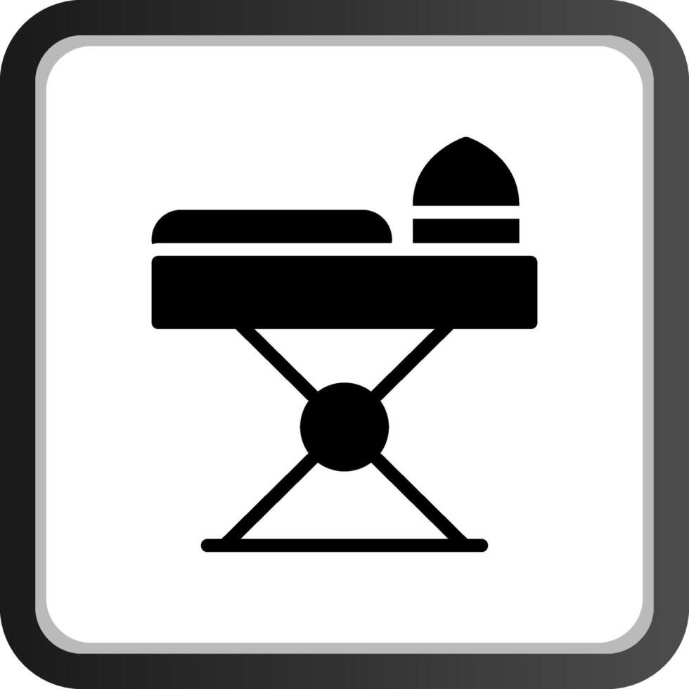 diseño de icono creativo de tabla de hierro vector