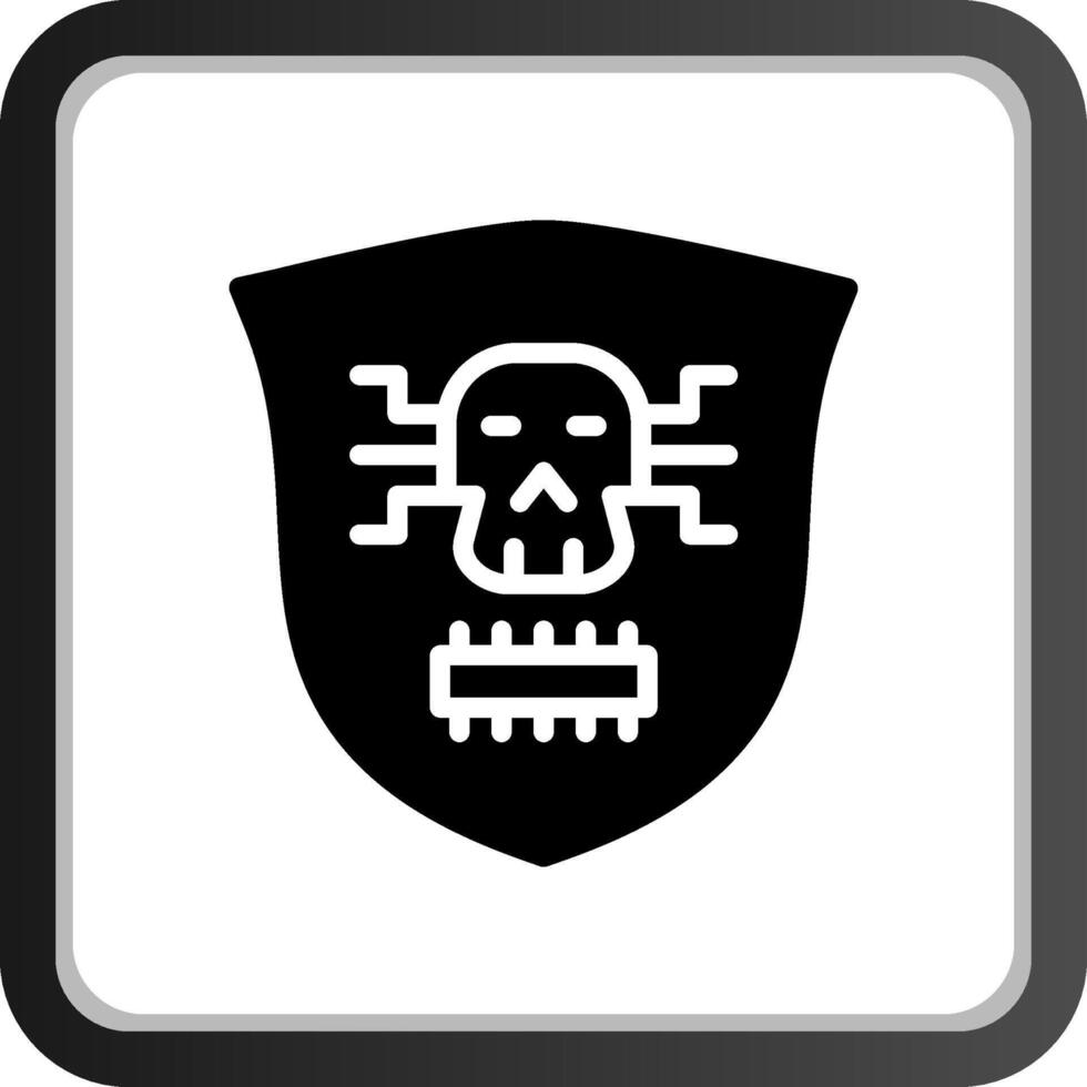 diseño de icono creativo de malware vector