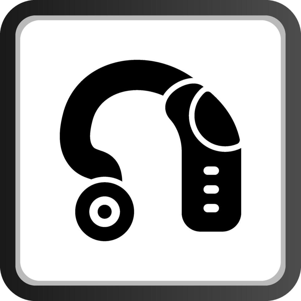 diseño de icono creativo de audífono vector